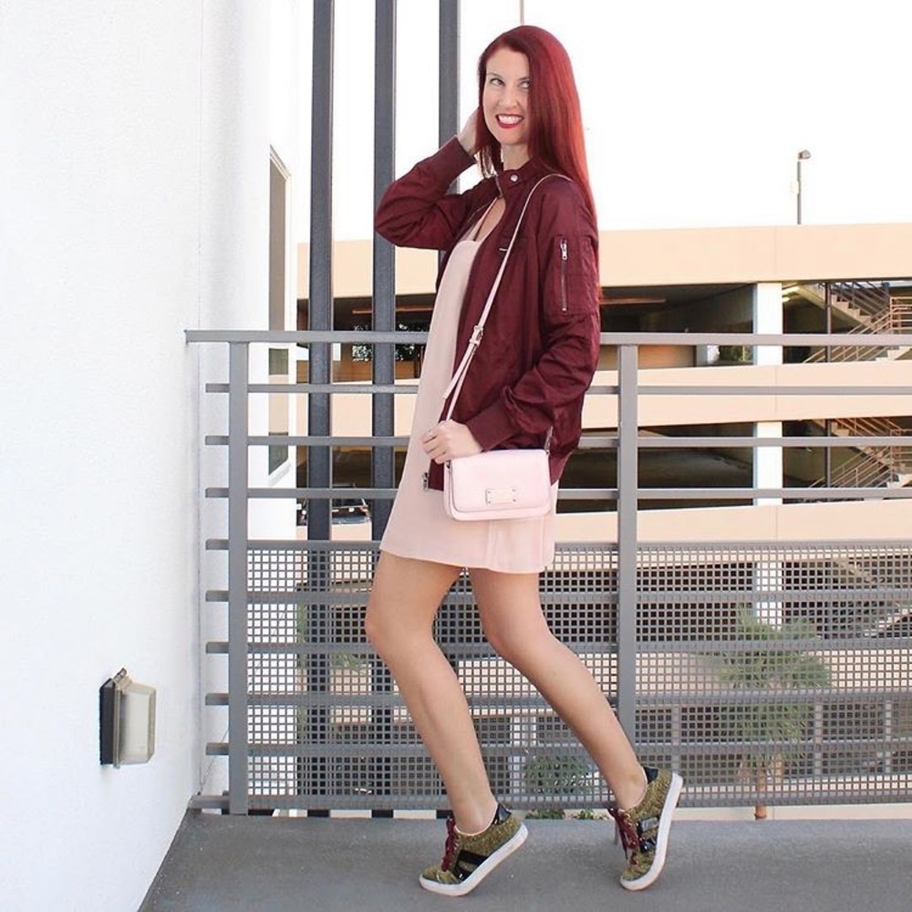 Tobi Dusty Pink Shift Dress